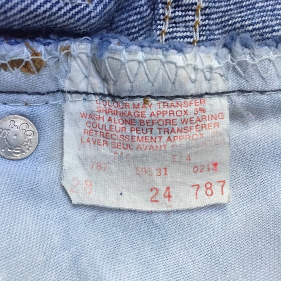 Vintage Levi’s 531 High Rise Jeans Size 25 - Picture 8 of 11